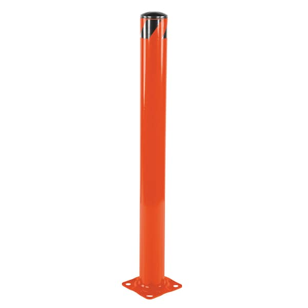 Vestil STEEL PIPE SAFETY BOLLARD 48"X5.5" ORNGE BOL-48-5.5-OR - main